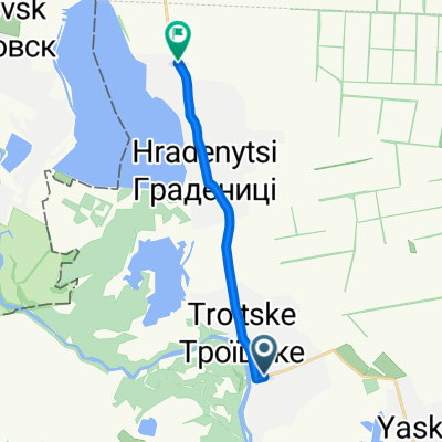 От вулиця Івана Ротти, Троїцьке до Т1625