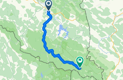 Route in der Bikemap App 枚ffnen