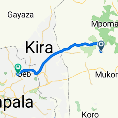 Nyenje to Kisaasi