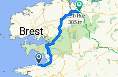 Route in der Bikemap App öffnen