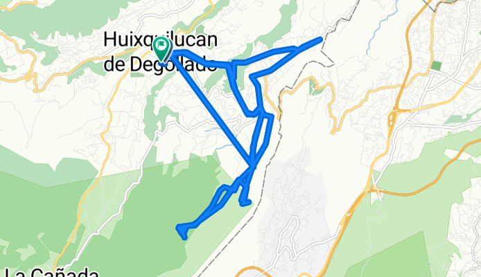 De Nava 5A, Huixquilucan de Degollado a Avenida Benito Juárez 32, Huixquilucan de Degollado