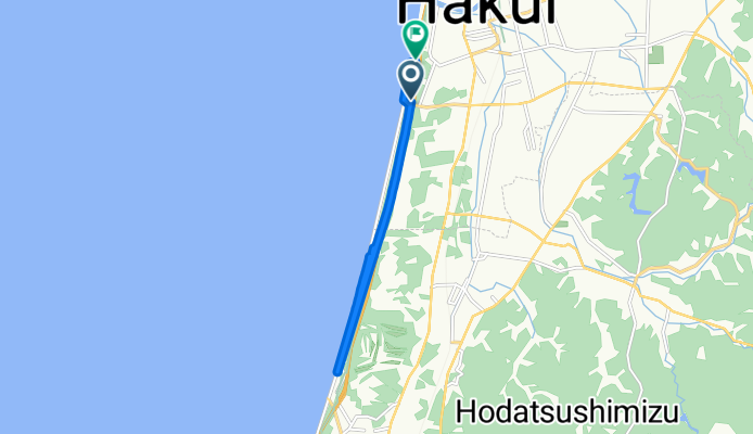 Chirihama Beach ride