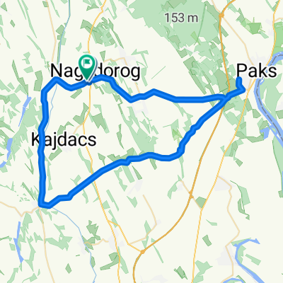 Nagydorog-Paks-Kölesd-Borjád-Nagydorog