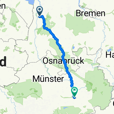 Route nach Windmüllerstraße 28, Lippstadt