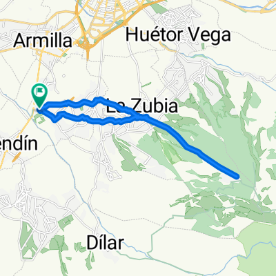 De Calle de Cuba, 22–28, Ogíjares a Calle de Cuba, 22–28, Ogíjares