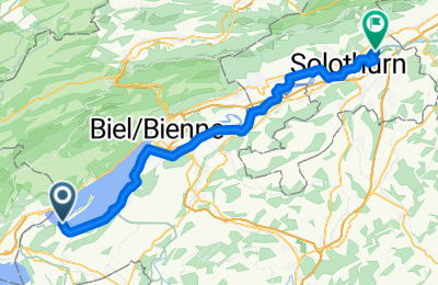 Route in der Bikemap App öffnen