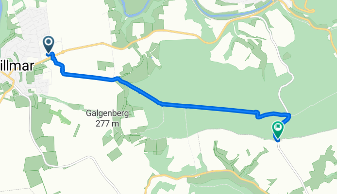 Brotweg 1, Villmar nach K468, Selters (Taunus)