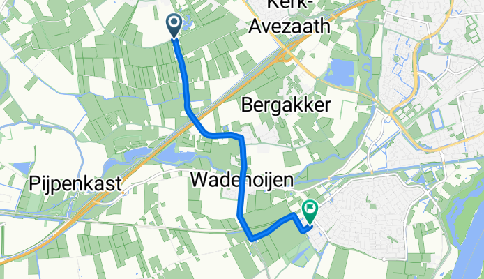 Erichemsewal, Erichem naar Meander 17, Tiel