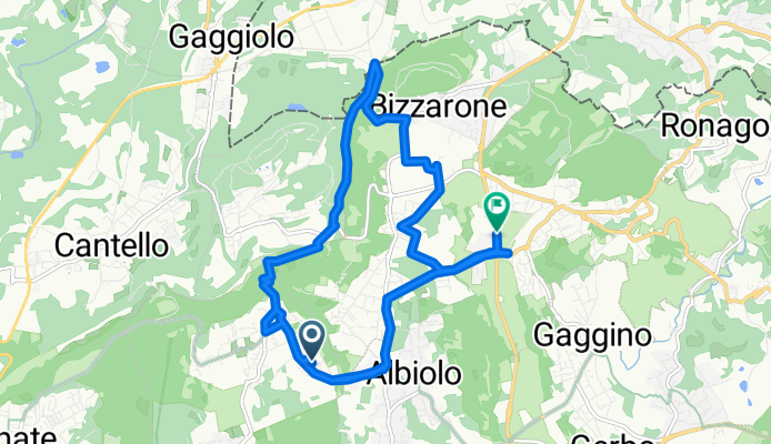 Da Via Como 49, Cagno a Via San Gottardo 15, Uggiate-trevano