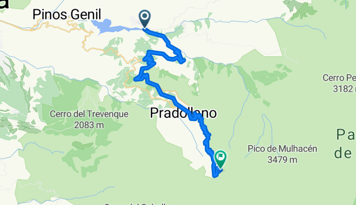 De Guejar al Veleta