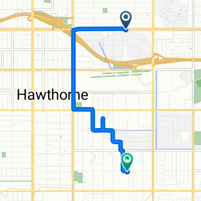 De 3406 W Imperial Hwy, Inglewood a 3334 W 139th St, Hawthorne