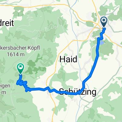 Kirchplatz, Saalfelden nach Harham 1, Saalfelden