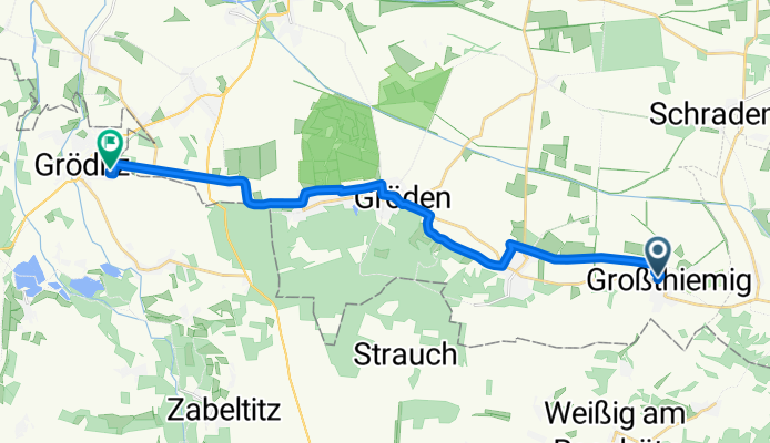 Ringstraße 13, Großthiemig nach Mozartallee 19, Gröditz