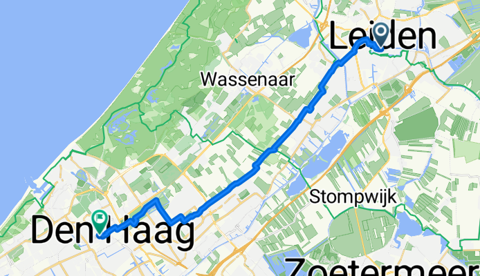 Nieuwsteeg 18, Leiden to Torenstraat 172–460, Den Haag