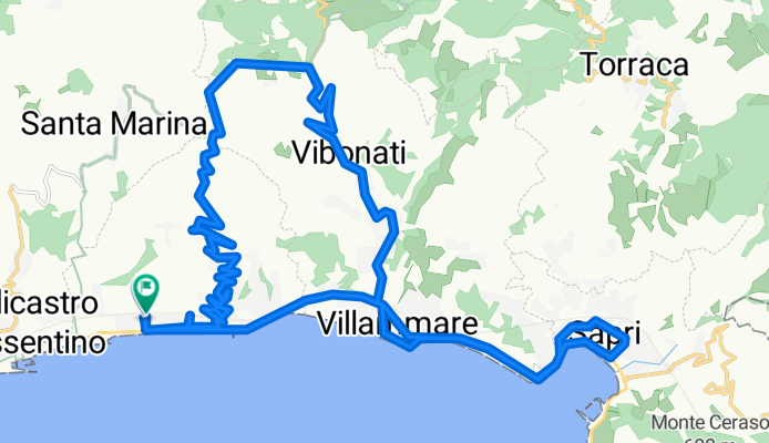 Da Località Pinturella 26–28, Ispani a Traversa Seconda Di Via Pinturella in frazione Capitello 2, Ispani