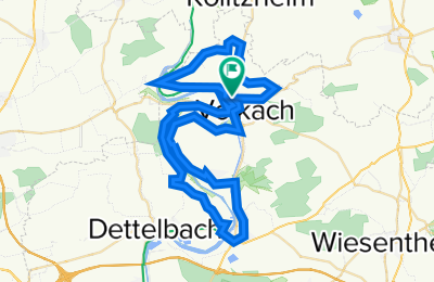 Route in der Bikemap App öffnen