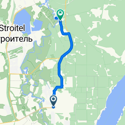 От улица Советская 4А, Котовск до улица Нулл поселок Тригуляй 140Б, Трегуляй