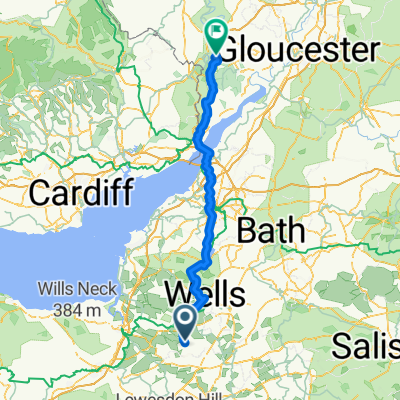 Lejog 04 - 04: Compton Dundon to Welsh Bicknor