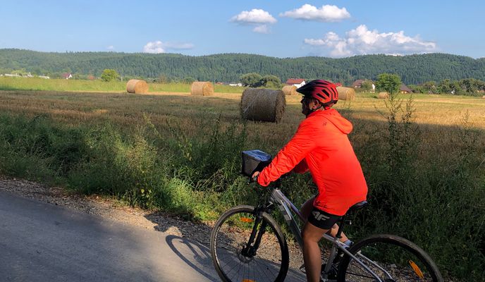 Foto 1 der Bikemap-Route "Łącko 119, Łącko do Rynek 12–17, Stary Sącz"