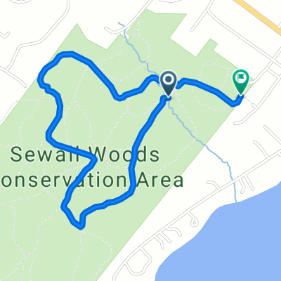 Route to 25 Clow Rd, Wolfeboro