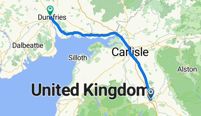 Lejog 04 - 09: Penrith to Dumfries