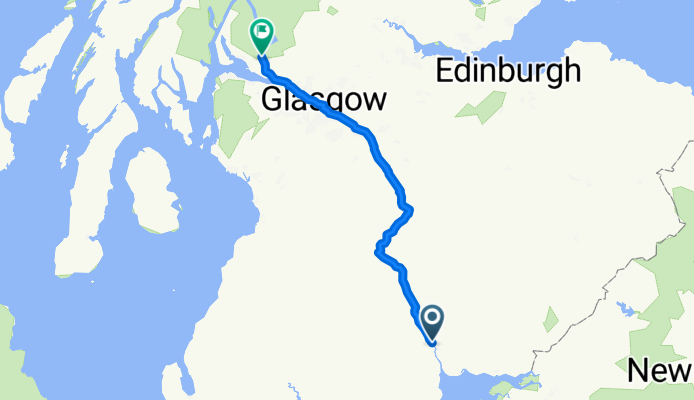 Lejog 04 - 10: Dumfries to Loch Lomond YH