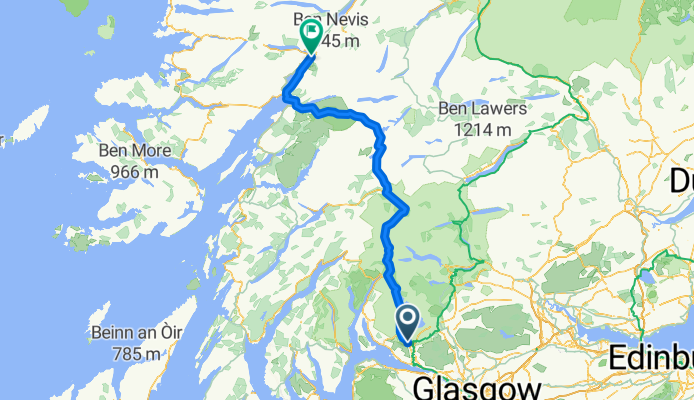 Lejog 04 - 11: Loch Lomond YH to Fort William