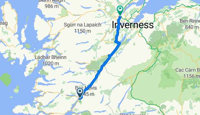 Lejog 04 - 12: Fort William to Conon Bridge