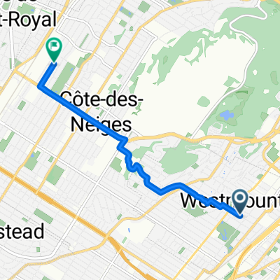 328 Av Kensington, Westmount to 3244 Rue Goyer, Montréal