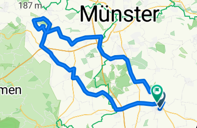 Route in der Bikemap App öffnen