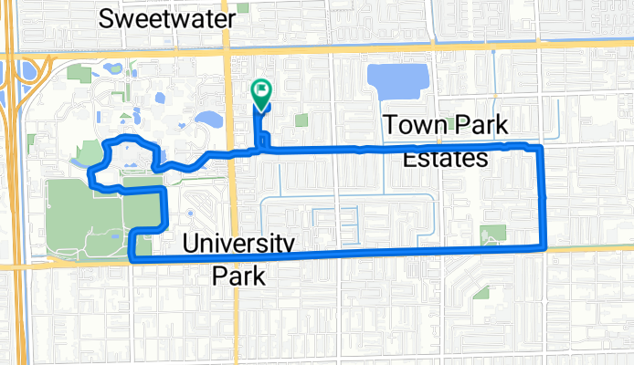 De 1261 SW 104th Passage, Miami a 1260 SW 104th Path, Miami