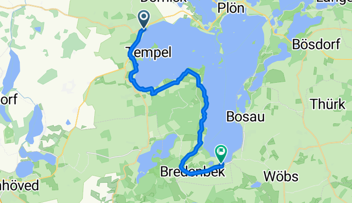 Plöner Chaussee 80, Ascheberg to Pehmerhörn, Nehmten