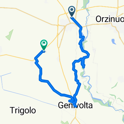 Da Via Ospitale, Soncino a Via Milano 39, Soncino