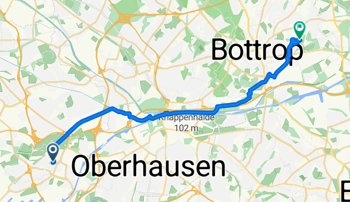 Brückelstraße 60, Duisburg nach Beckstraße 57a, Bottrop