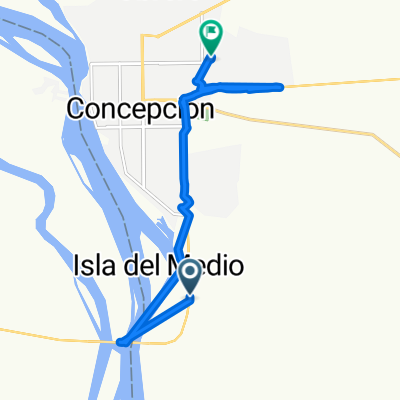 De General Bernardino Caballero, Concepción a Soldado Desconocido, Concepción