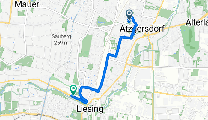 Scherbangasse 3, Wien nach Breitenfurter Straße 372, Wien