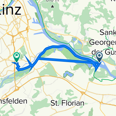 DKW Straße, Luftenberg an der Donau nach Schörgenhubstraße 16, Linz