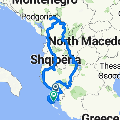 Rruga Katina Papa 9, Sarandë to ΥΠΑ Υπηρεσιες Αεροναυτιλιας, Kerkira