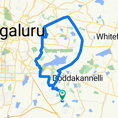 Hosa Road 1, Bengaluru to Hosa Road 1, Bengaluru