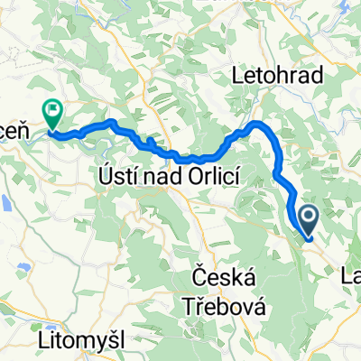 Ostrov to Brandýs