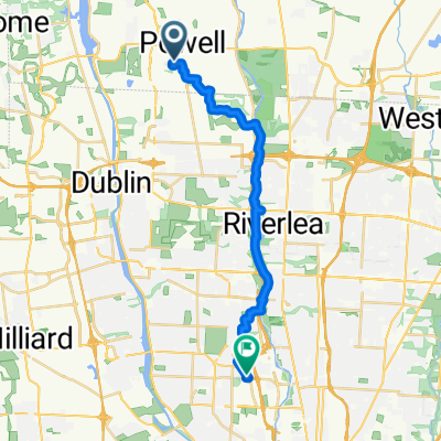 245 Delaney's Cir, Powell to 2929 Kenny Rd, Columbus