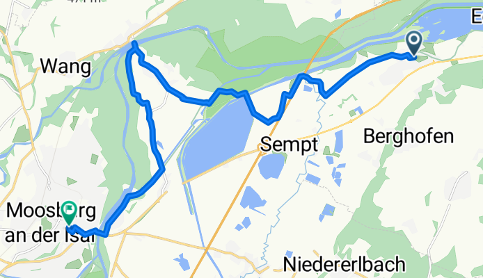 Zanderweg 6, Eching nach Landshuter Straße 10, Moosburg an der Isar