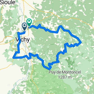 Creuzier-le-Vieux Radfahren