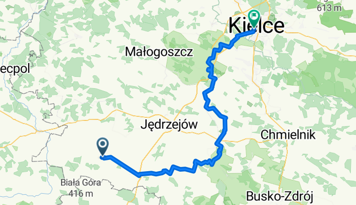 Sędziszów - Kielce