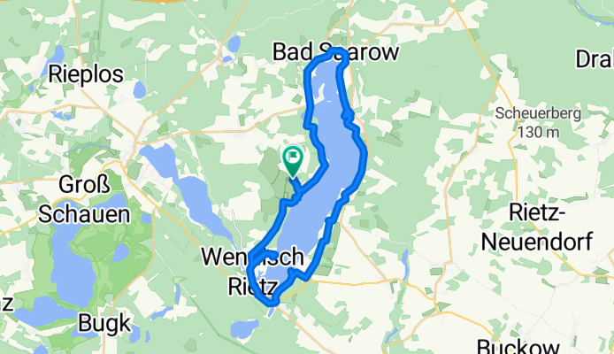 Rundtour Scharmützelsee mit Badestops