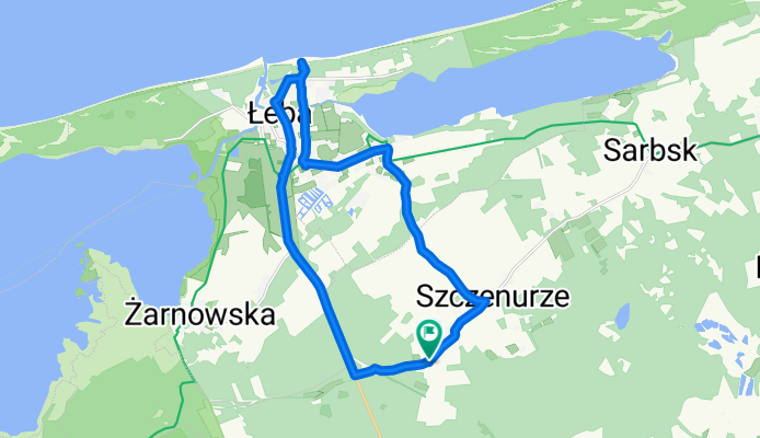 Łebieniec 56A, Łebieniec do Łebieniec 57, Łebieniec