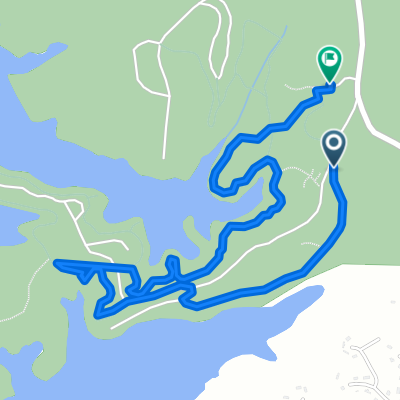 Route from 51–99 Iron Hill Cove SE, Acworth