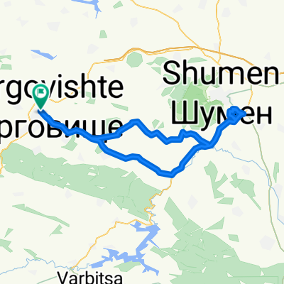 улица „Кюстенджа“ 4, Търговище to улица „Кюстенджа“ 4, Търговище