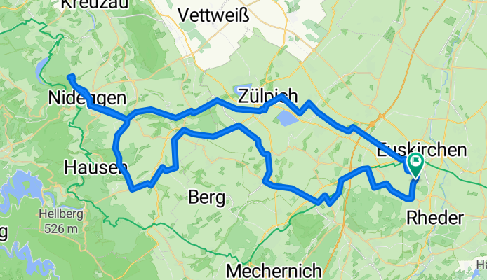 Billiger Straße 111, Euskirchen nach K24 109, Euskirchen
