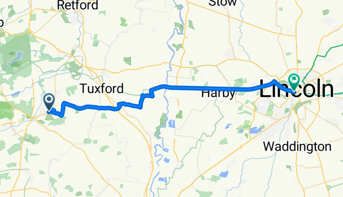 New Ollerton to Lincoln morning run